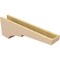 Ekena Millwork 5"W x 30"D x 10"H Thin Monterey Rough Cedar Woodgrain TimberThane Corbel, Primed Tan CORUR05X30X10MONRCPR - alternate 6